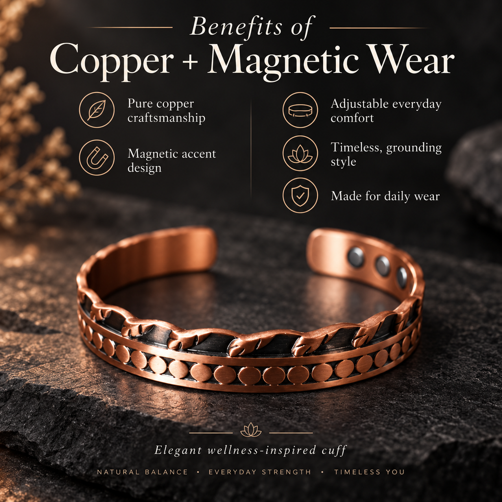 Orbit Copper Magnetic Cuff
