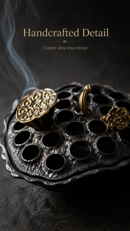 Lotus Ritual Incense Burner
