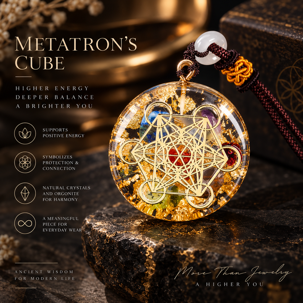 Metatron Sacred Geometry Pendant
