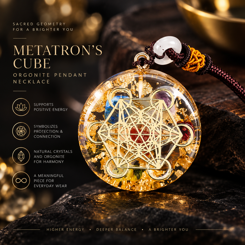 Metatron Sacred Geometry Pendant