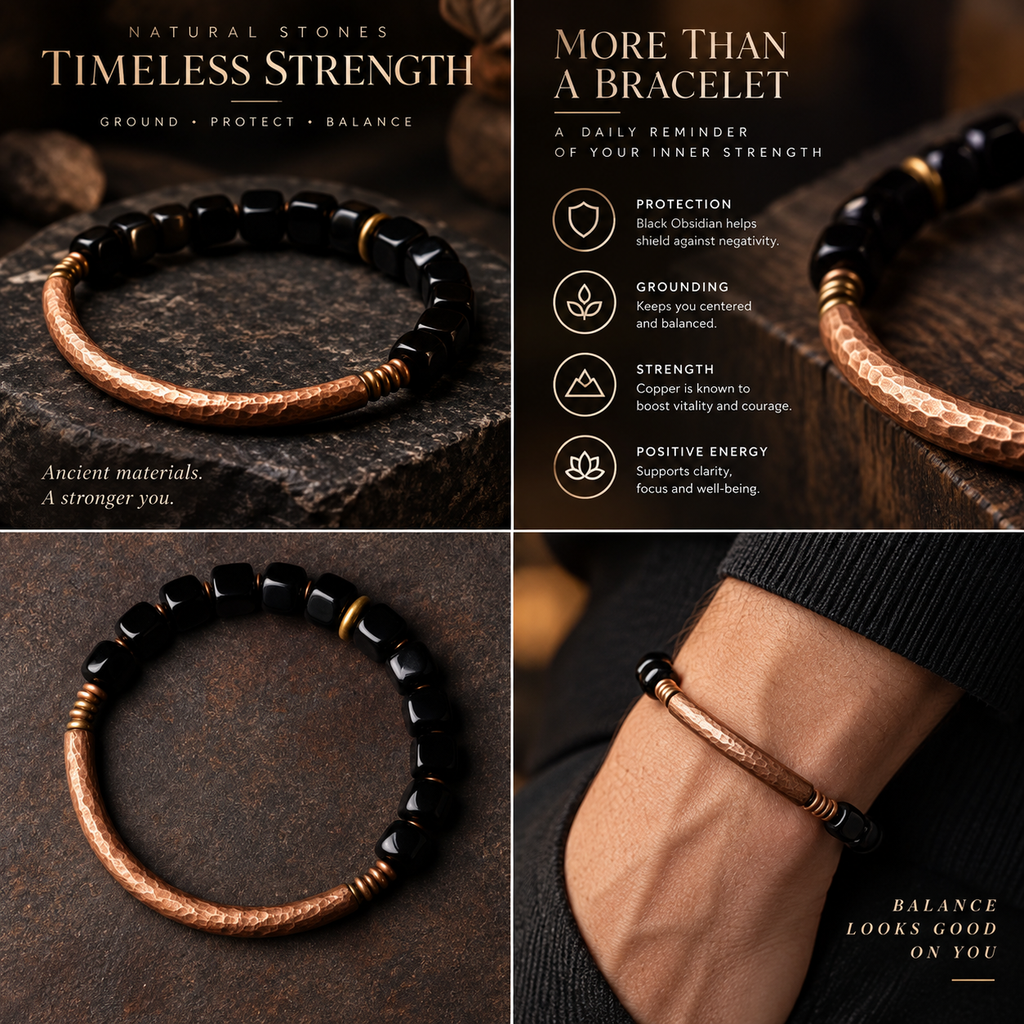 Terra Minimal Copper Cuff